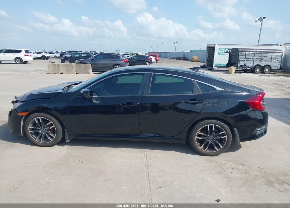 2016 HONDA CIVIC VIN: 19XFC1F74GE039641
