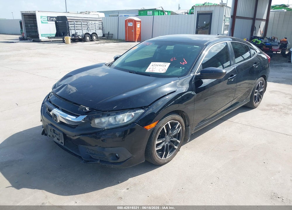 2016 HONDA CIVIC VIN: 19XFC1F74GE039641