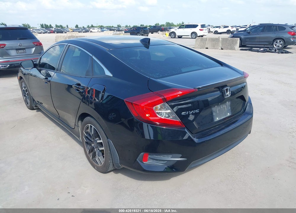 2016 HONDA CIVIC VIN: 19XFC1F74GE039641