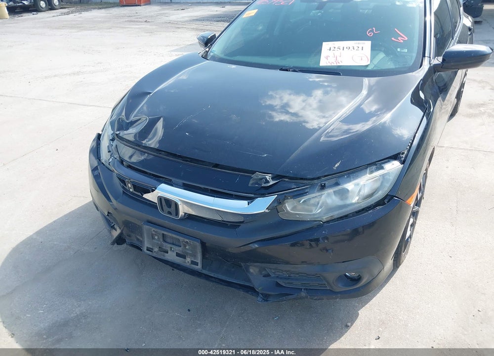 2016 HONDA CIVIC VIN: 19XFC1F74GE039641