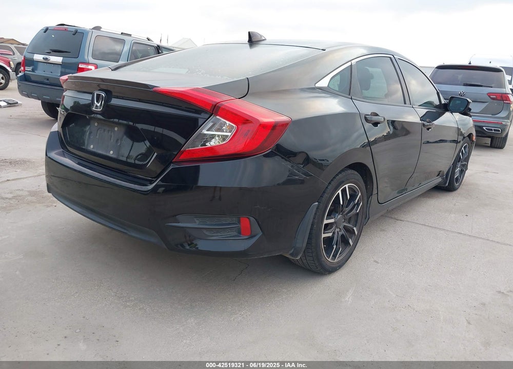 2016 HONDA CIVIC VIN: 19XFC1F74GE039641