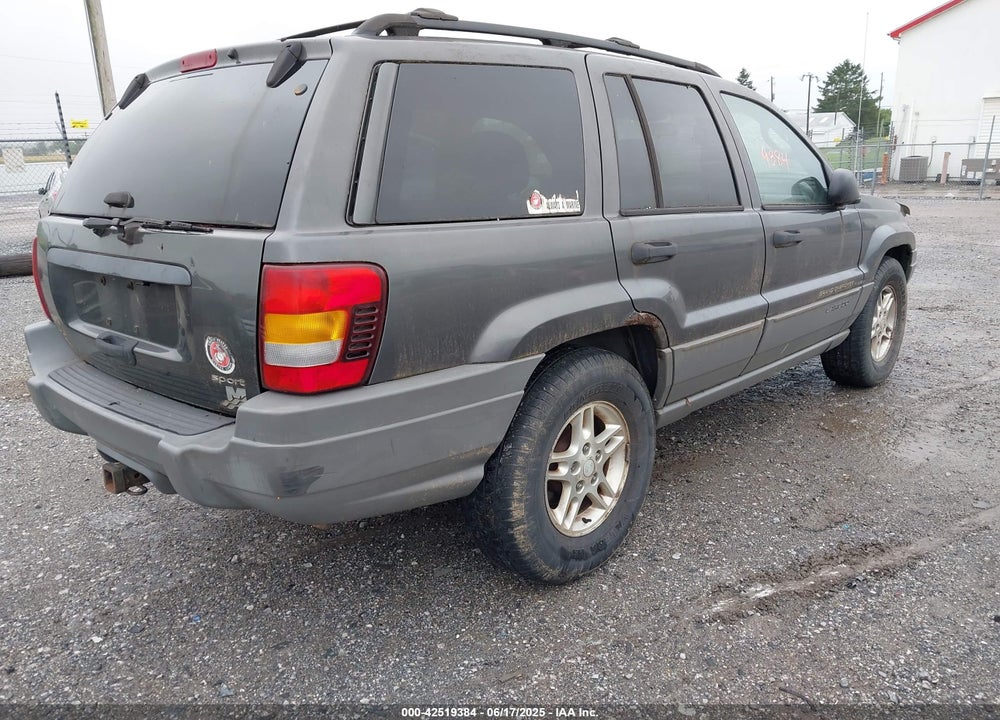 2002 JEEP GRAND CHEROKEE SPORT VIN: 1J4GW38N62C190851