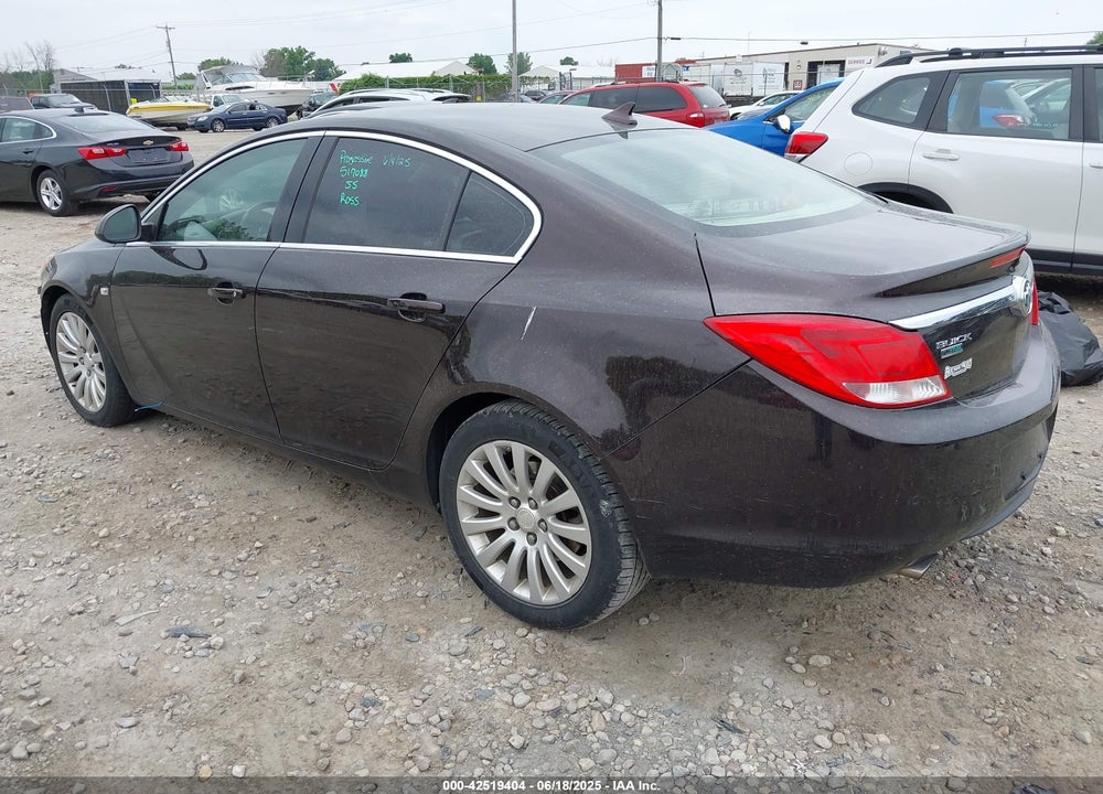 2011 BUICK REGAL VIN: W04GV5EV3B1133893