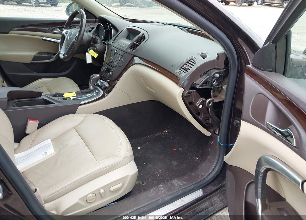 2011 BUICK REGAL VIN: W04GV5EV3B1133893