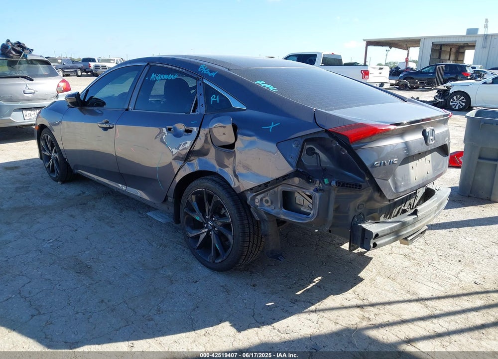 2019 HONDA CIVIC VIN: 19XFC2F84KE046127