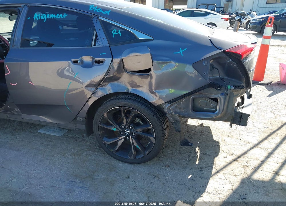 2019 HONDA CIVIC VIN: 19XFC2F84KE046127