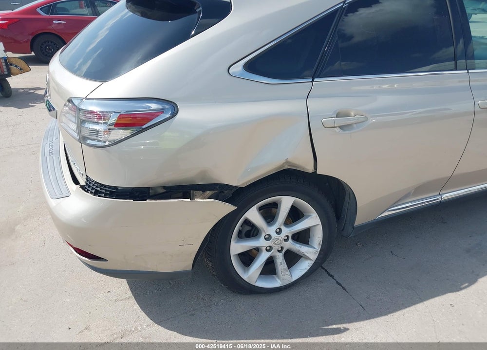 2011 LEXUS RX 350 VIN: 2T2BK1BA9BC110273