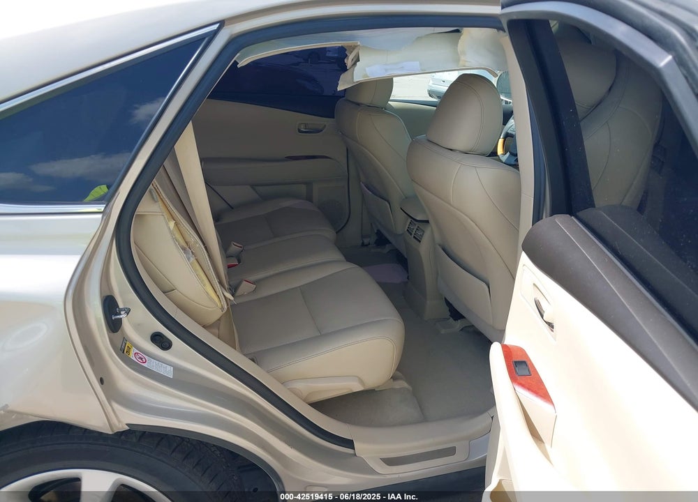 2011 LEXUS RX 350 VIN: 2T2BK1BA9BC110273
