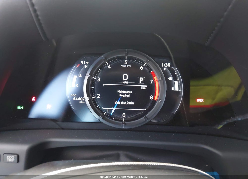 2019 LEXUS ES 350 F-SPORT VIN: 58ABZ1B10KU033087