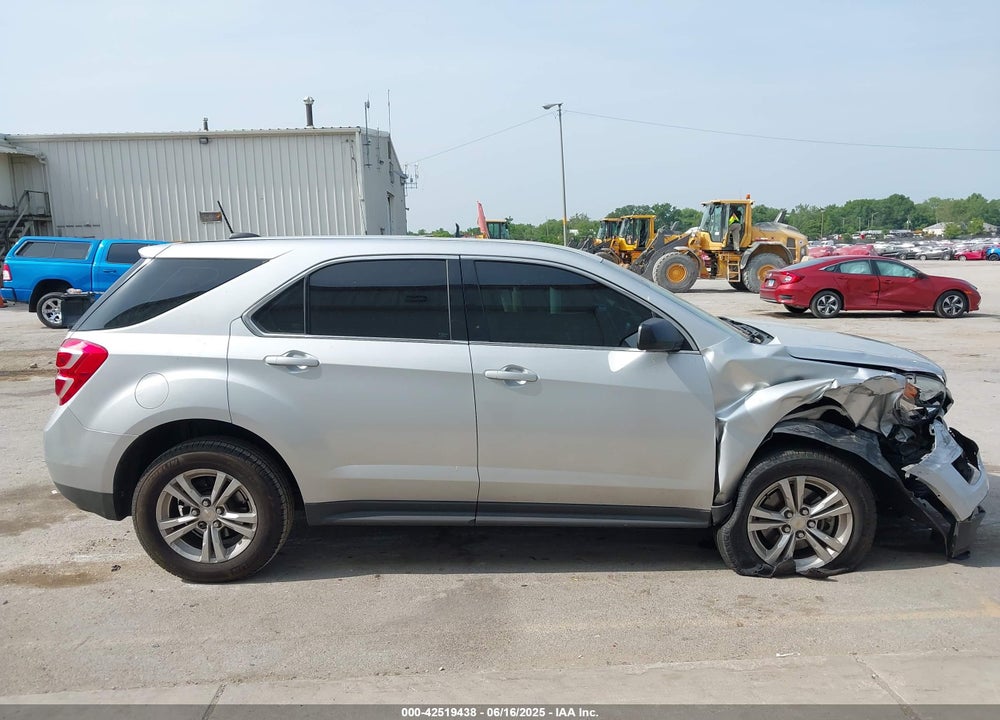 2017 CHEVROLET EQUINOX LS VIN: 2GNALBEK8H1536848