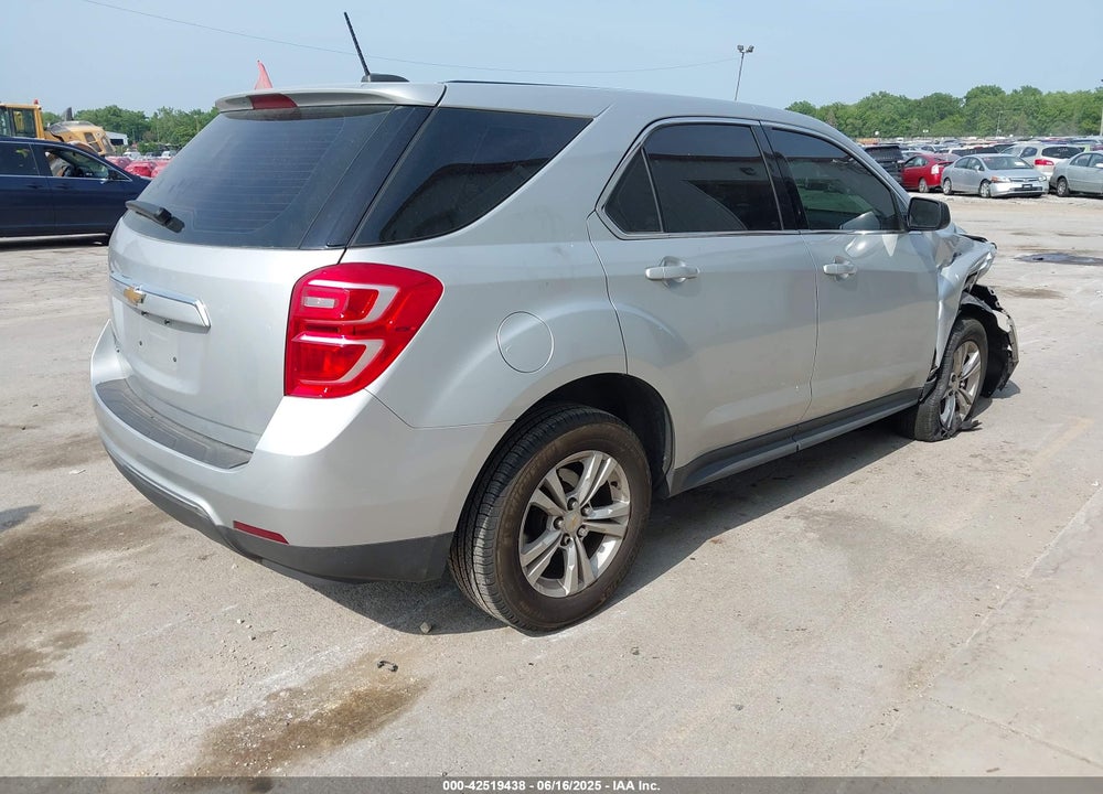 2017 CHEVROLET EQUINOX LS VIN: 2GNALBEK8H1536848