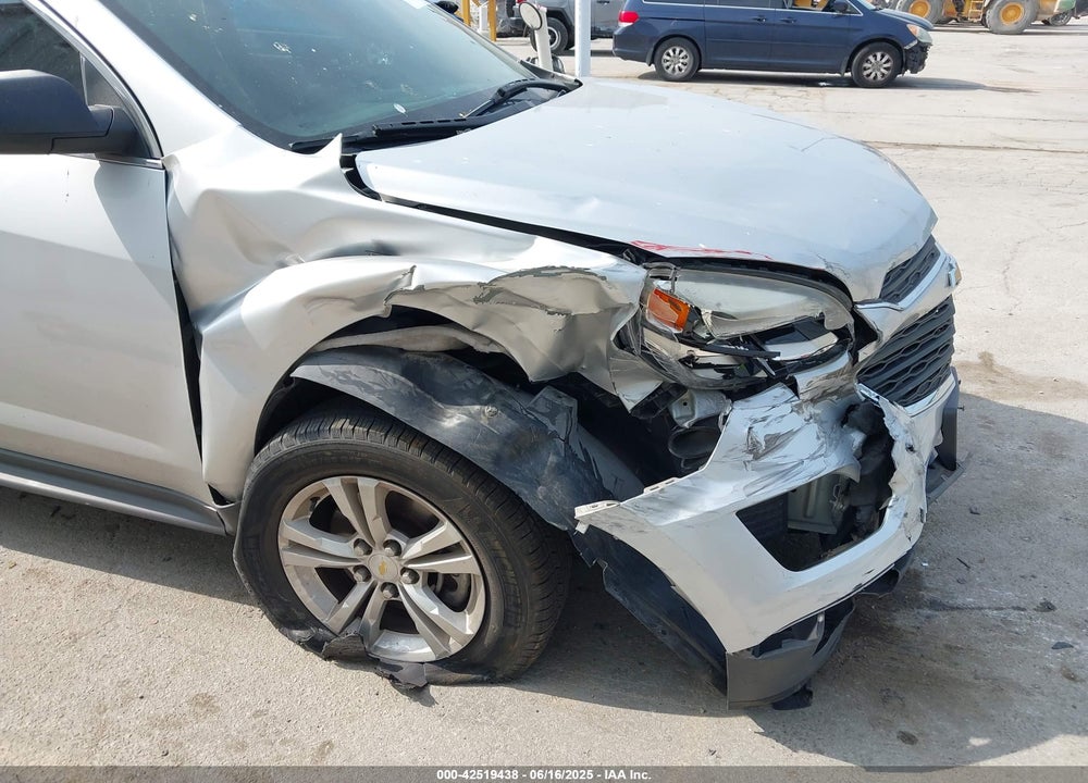 2017 CHEVROLET EQUINOX LS VIN: 2GNALBEK8H1536848