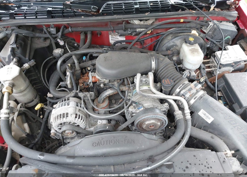 2004 CHEVROLET S-10 LS VIN: 1GCDT13X24K113126