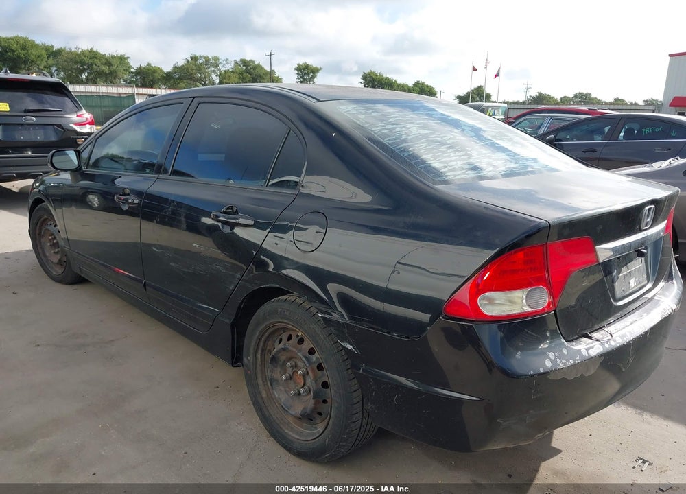 2009 HONDA CIVIC LX VIN: 19XFA16539E035748
