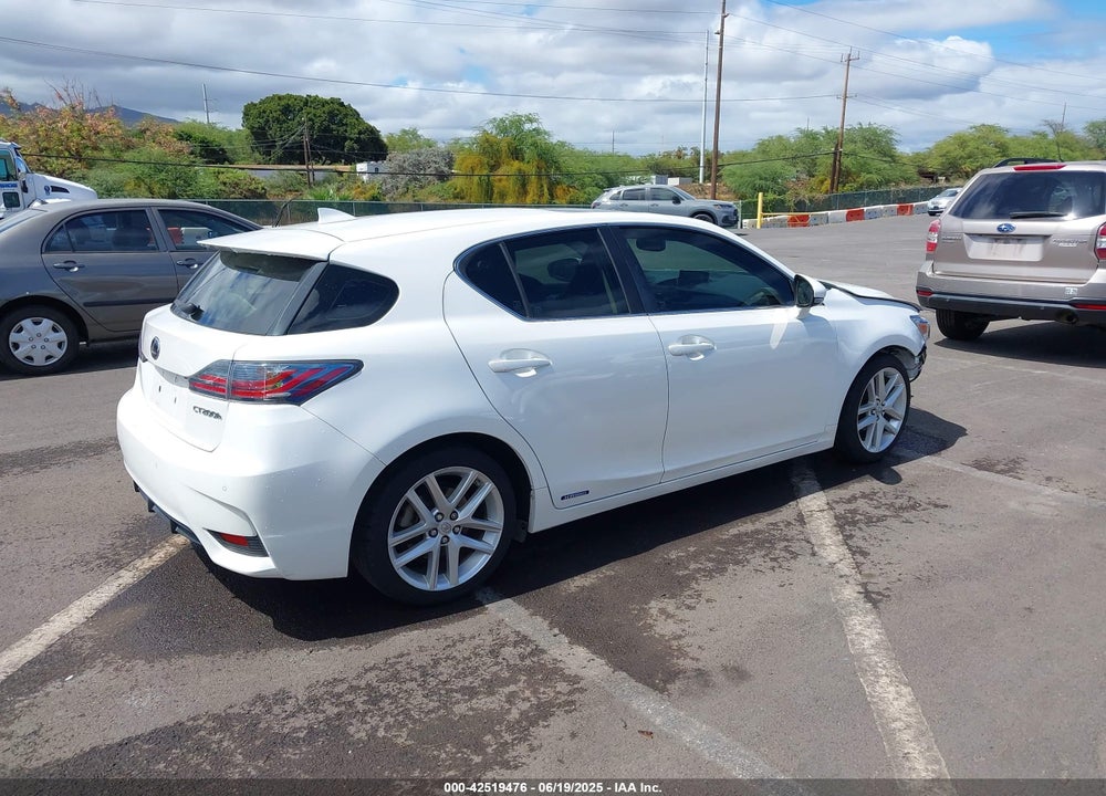 2015 LEXUS CT 200H VIN: JTHKD5BH0F2221381
