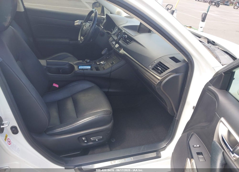 2015 LEXUS CT 200H VIN: JTHKD5BH0F2221381