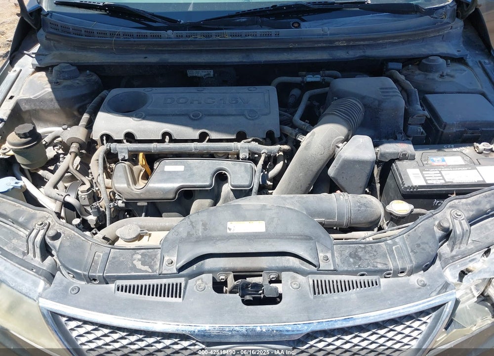 2010 KIA FORTE VIN: KNAFU4A20A5112322
