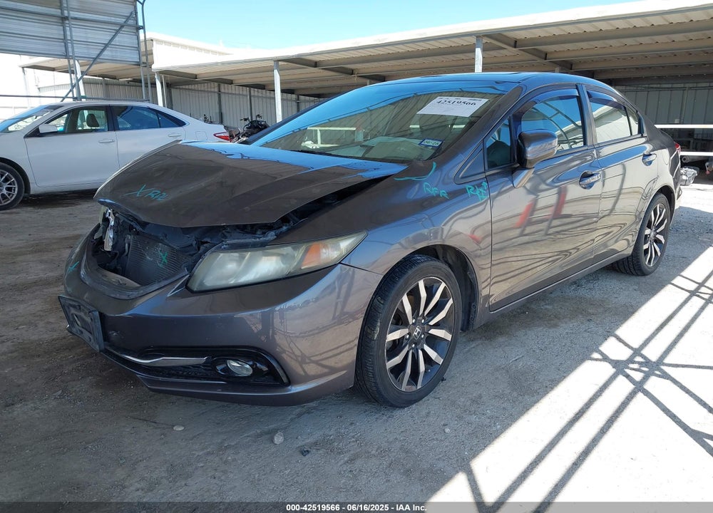 2014 HONDA CIVIC VIN: 19XFB2F91EE002215