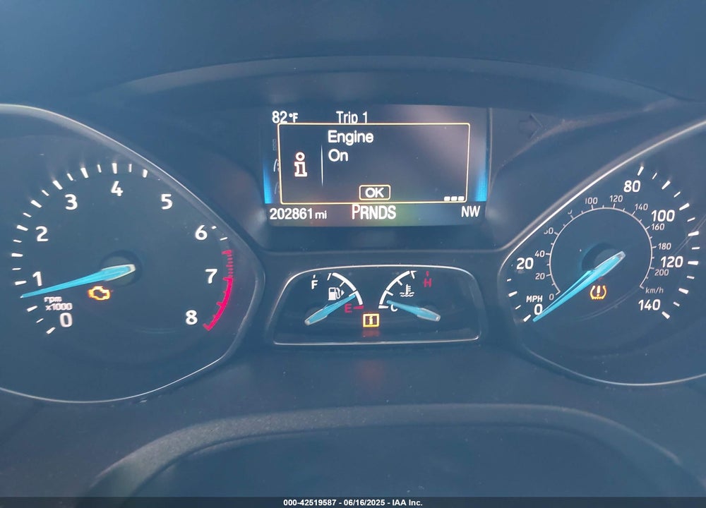 2017 FORD FOCUS SEL VIN: 1FADP3M27HL263743