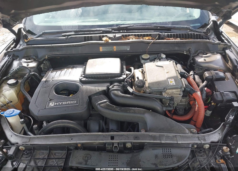 2013 FORD FUSION HYBRID VIN: 3FA6P0RU2DR278308