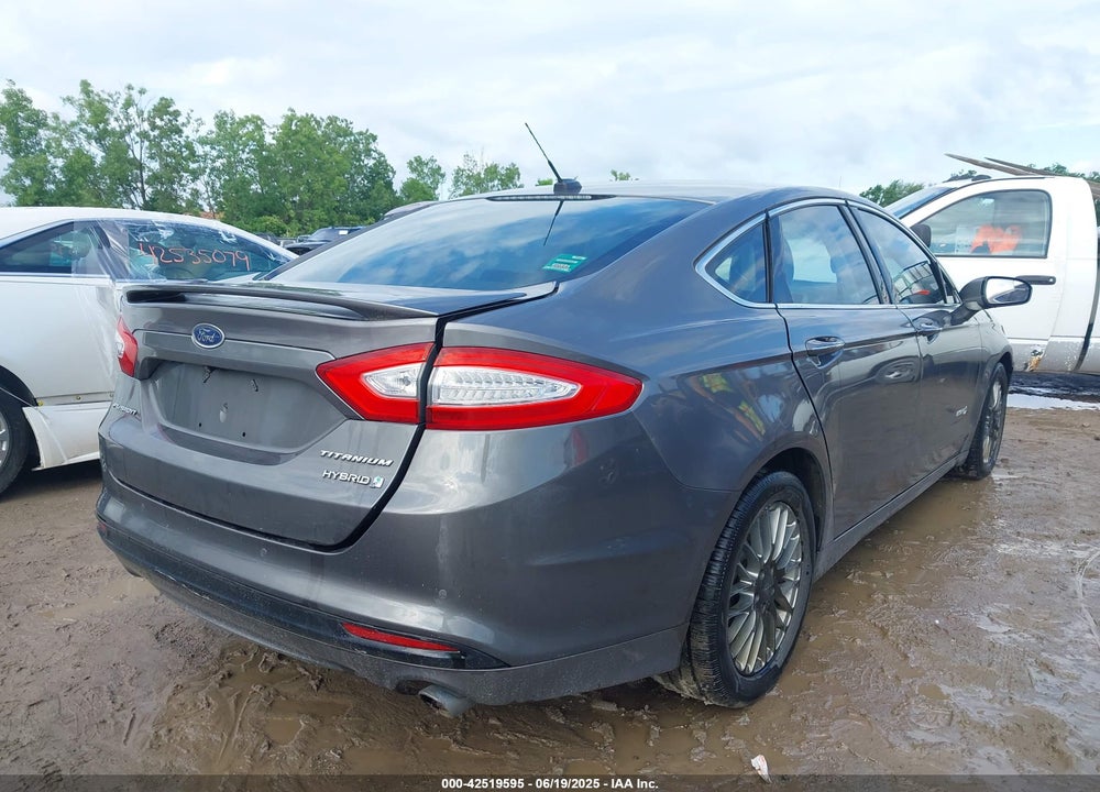 2013 FORD FUSION HYBRID VIN: 3FA6P0RU2DR278308
