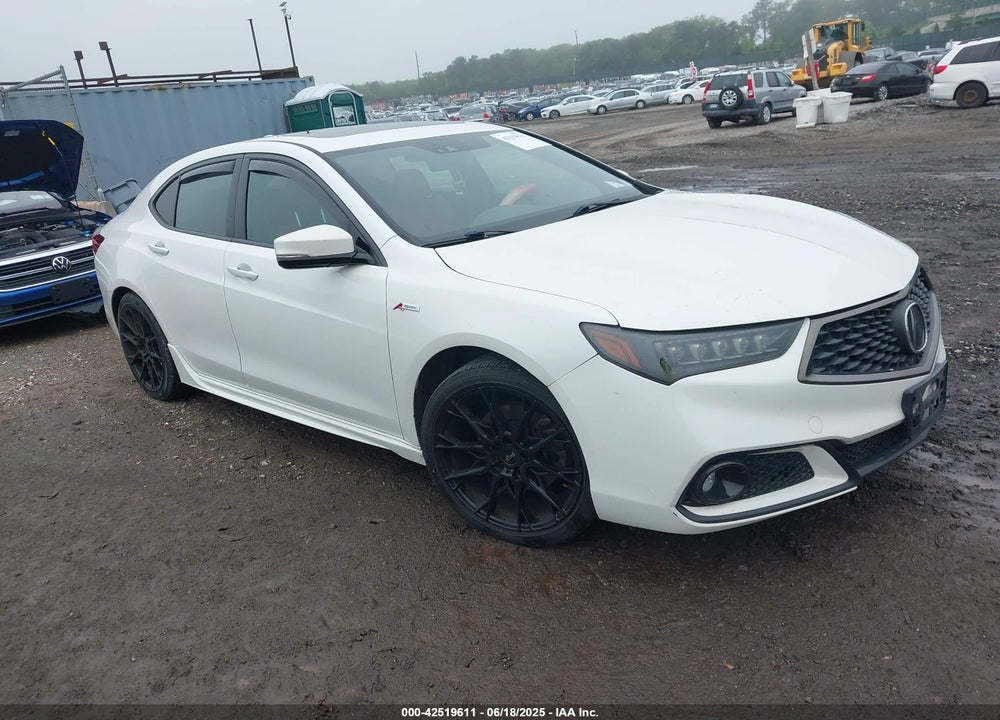2020 ACURA TLX A-SPEC/A-SPEC W/RED LEATHER VIN: 19UUB1F60LA011710