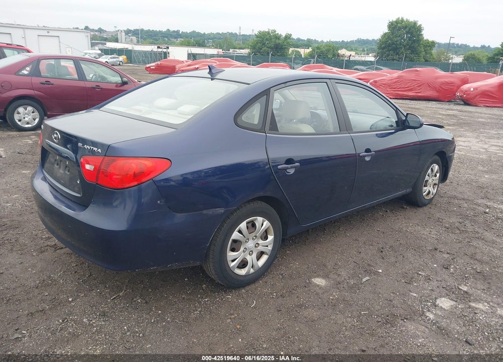2009 HYUNDAI ELANTRA VIN: KMHDU46D19U823660