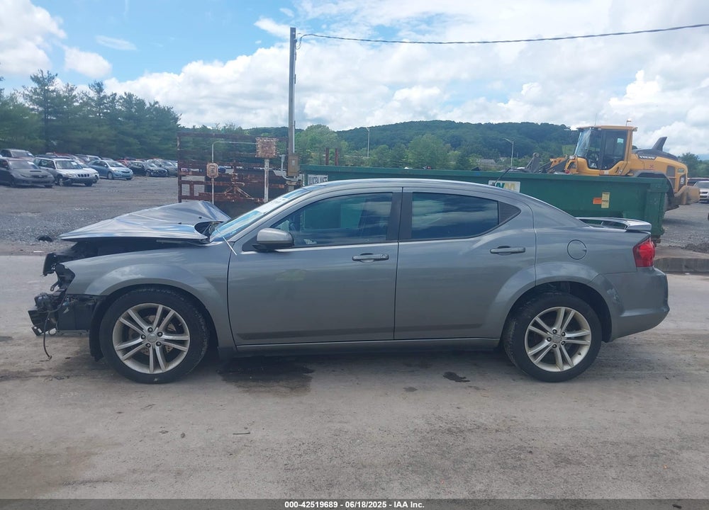 2012 DODGE AVENGER VIN: 1C3CDZEG2CN123273