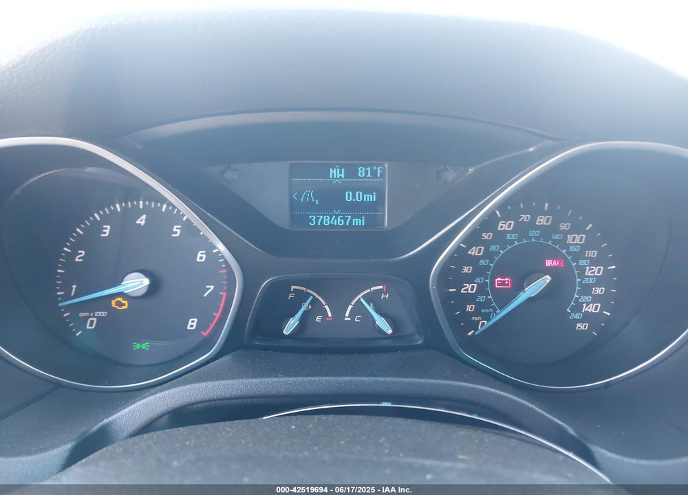 2012 FORD FOCUS VIN: 1FAHP3K22CL355808