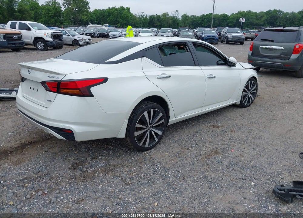 2020 NISSAN ALTIMA PLATINUM INTELLIGENT AWD VIN: 1N4BL4FW5LC165859