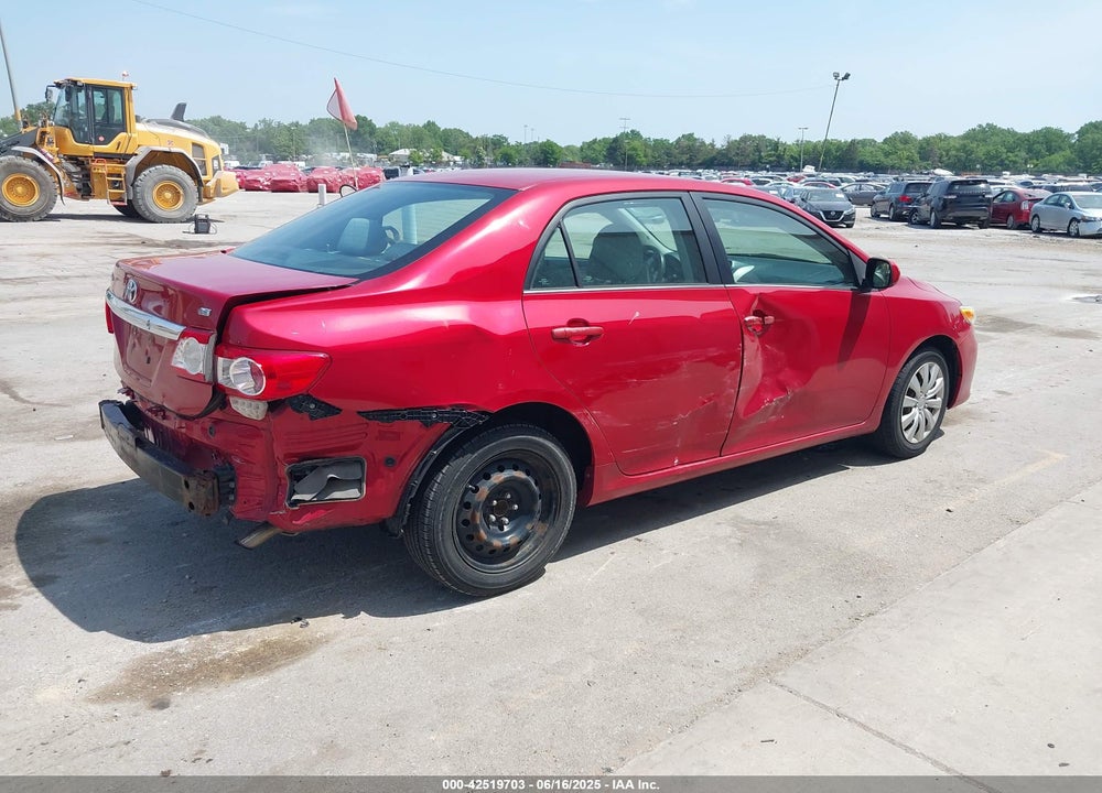 2013 TOYOTA COROLLA VIN: 5YFBU4EE3DP132626