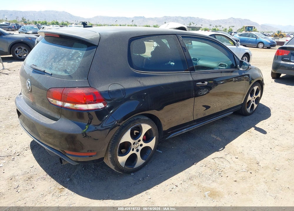 2010 VOLKSWAGEN GTI 2-DOOR VIN: WVWEV7AJ4AW425002
