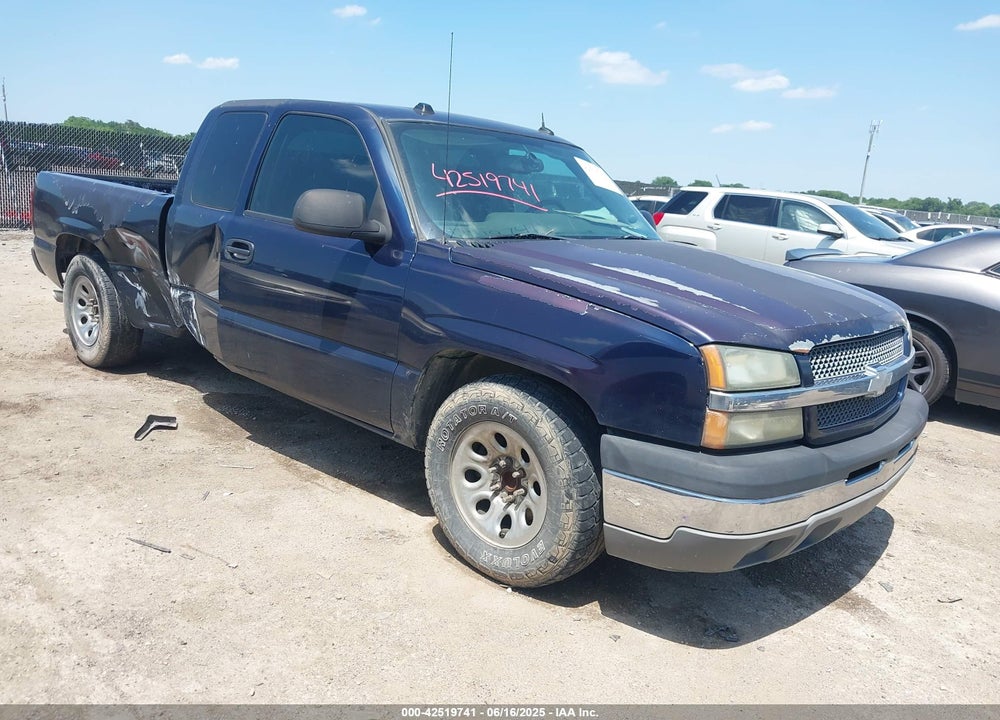 2005 CHEVROLET SILVERADO 1500 LS VIN: 2GCEC19T551197663