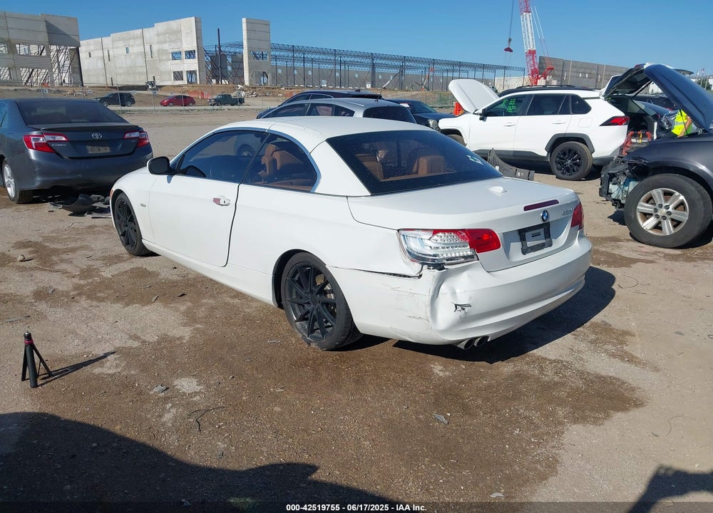 2011 BMW 3 SERIES VIN: WBADW3C51BE539299