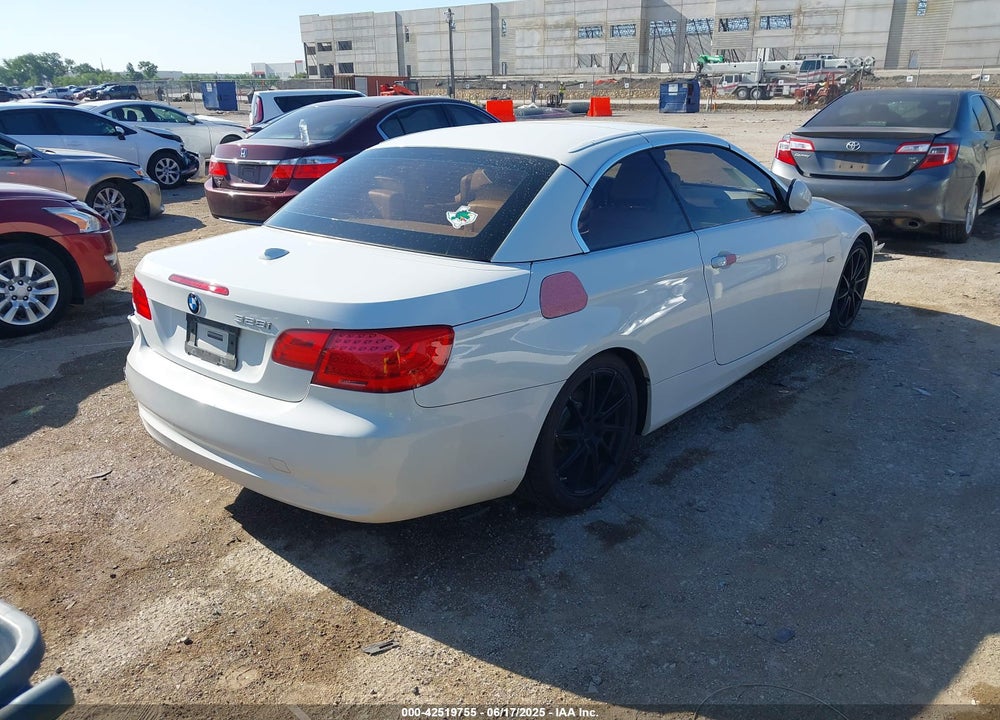 2011 BMW 3 SERIES VIN: WBADW3C51BE539299