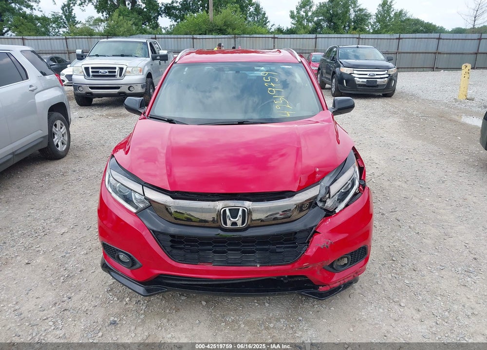2019 HONDA HR-V VIN: 3CZRU6H16KG726157