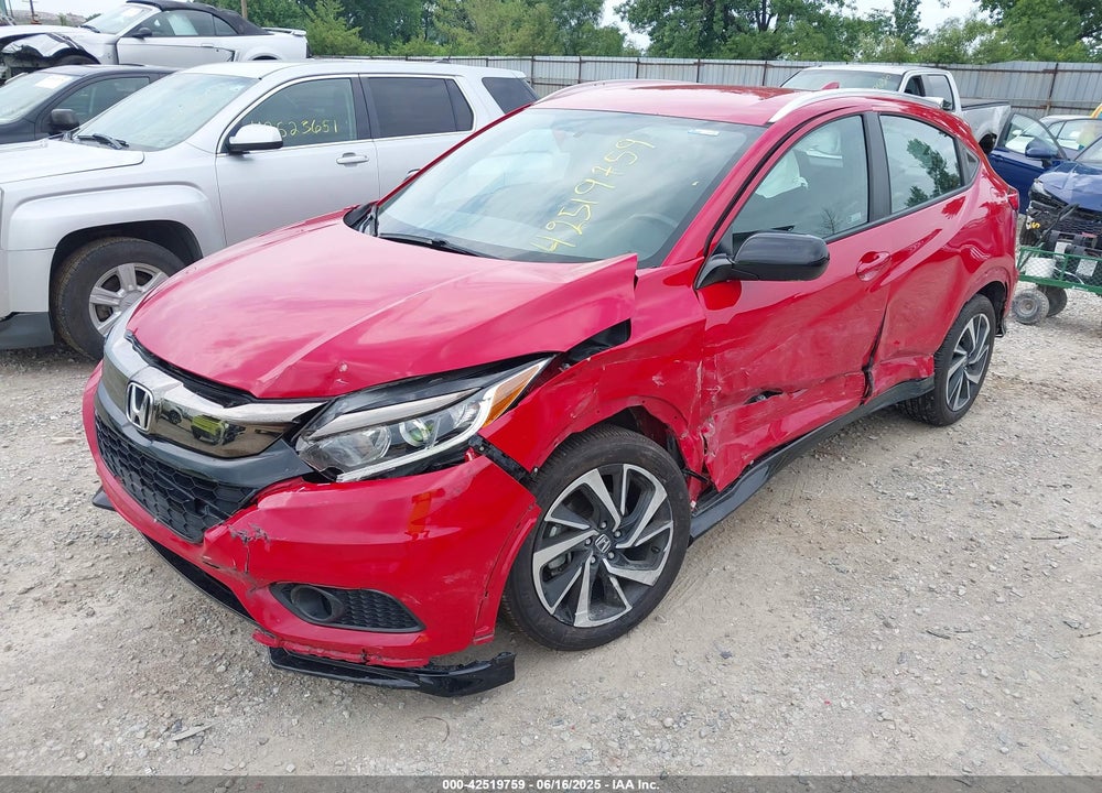 2019 HONDA HR-V VIN: 3CZRU6H16KG726157