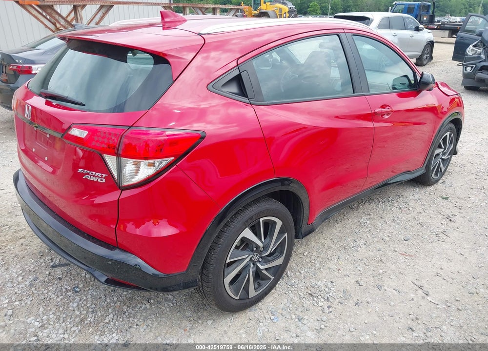 2019 HONDA HR-V VIN: 3CZRU6H16KG726157