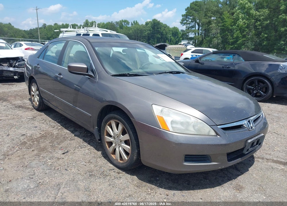2006 HONDA ACCORD 3.0 EX VIN: 1HGCM66586A075881