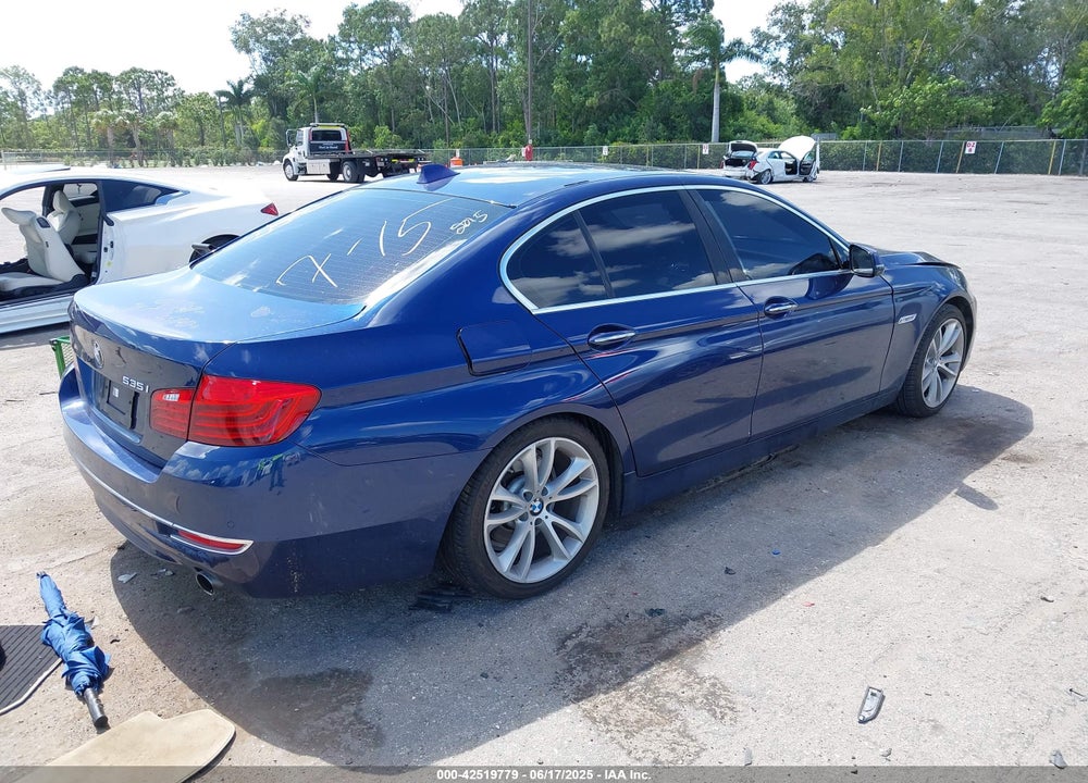 2015 BMW 535I VIN: WBA5B1C52FG128296
