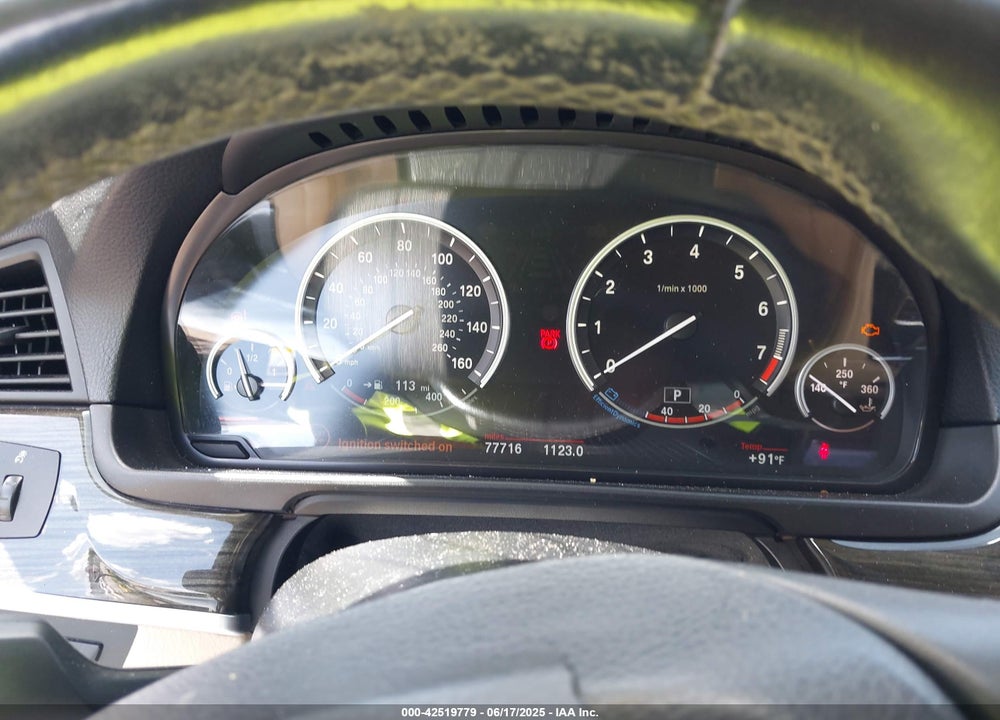 2015 BMW 535I VIN: WBA5B1C52FG128296