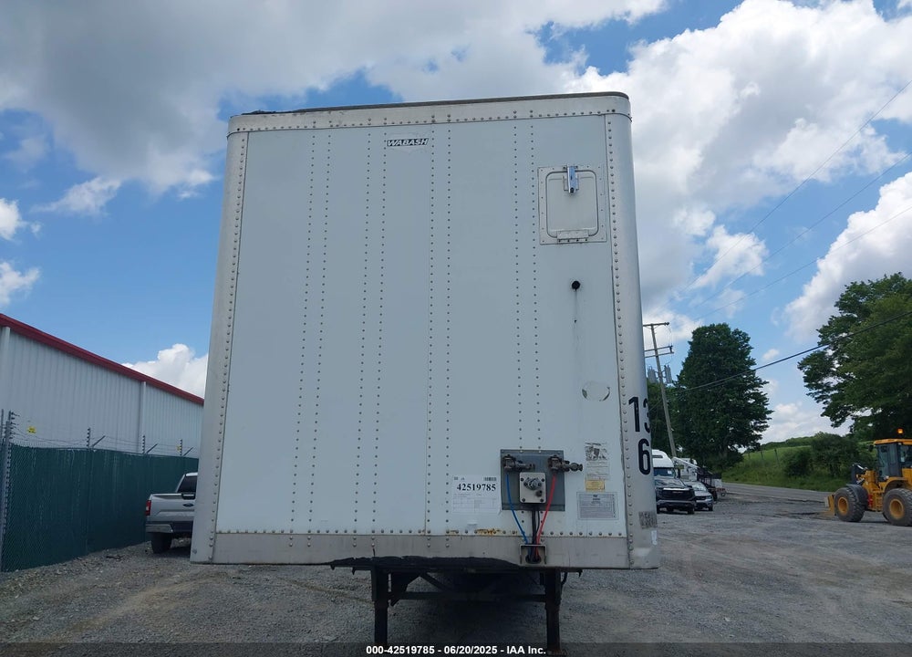2016 WABASH NATIONAL CORP DRY VAN VIN: 1JJV532D6GL946841