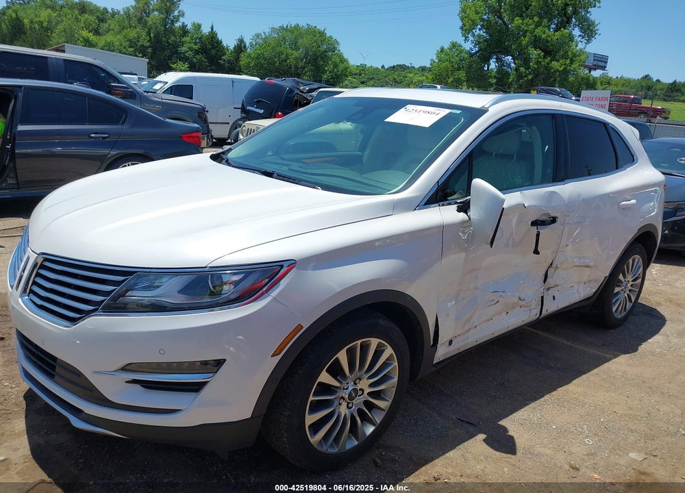 2016 LINCOLN MKC VIN: 5LMTJ3DH5GUJ00697