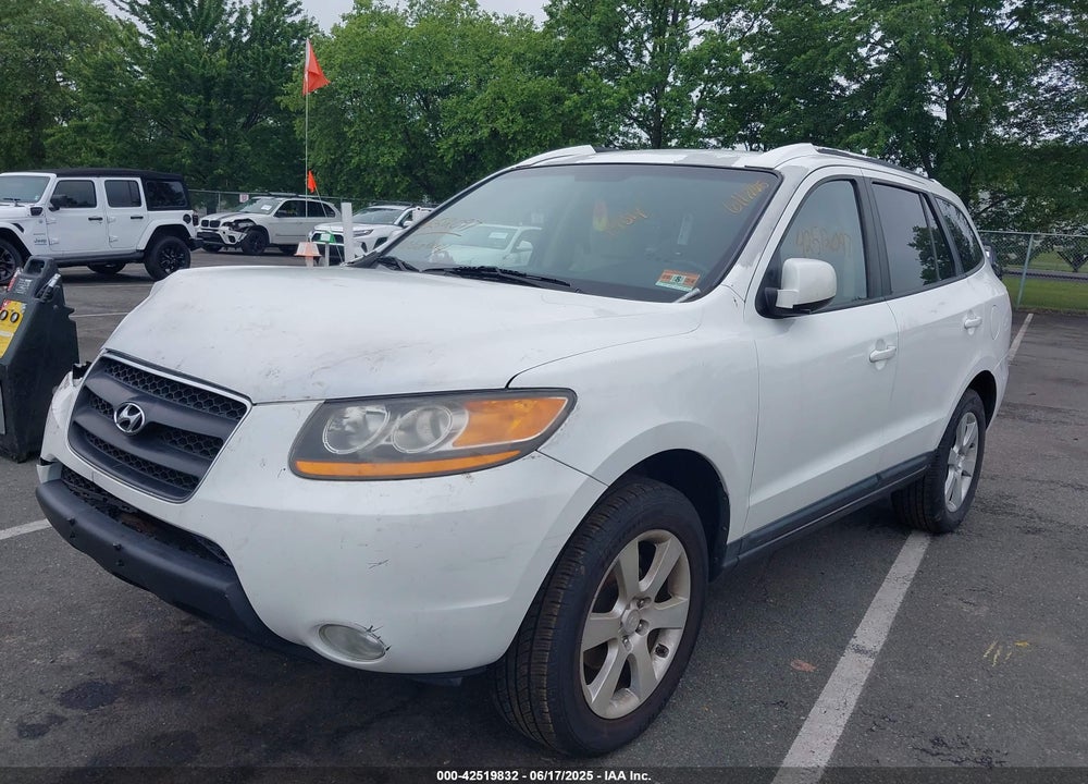 2008 HYUNDAI SANTA FE LIMITED/SE VIN: 5NMSH73E78H190117