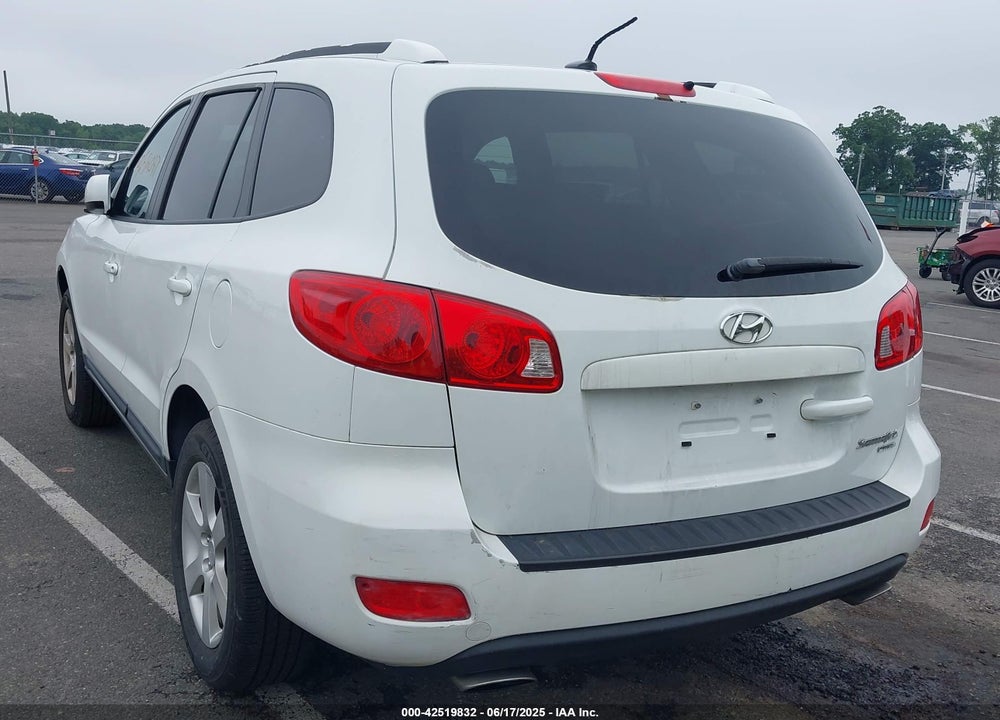 2008 HYUNDAI SANTA FE LIMITED/SE VIN: 5NMSH73E78H190117