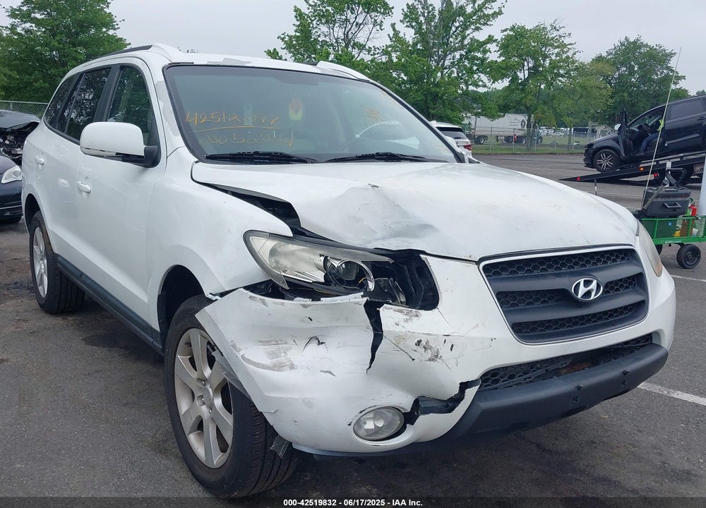 2008 HYUNDAI SANTA FE LIMITED/SE VIN: 5NMSH73E78H190117