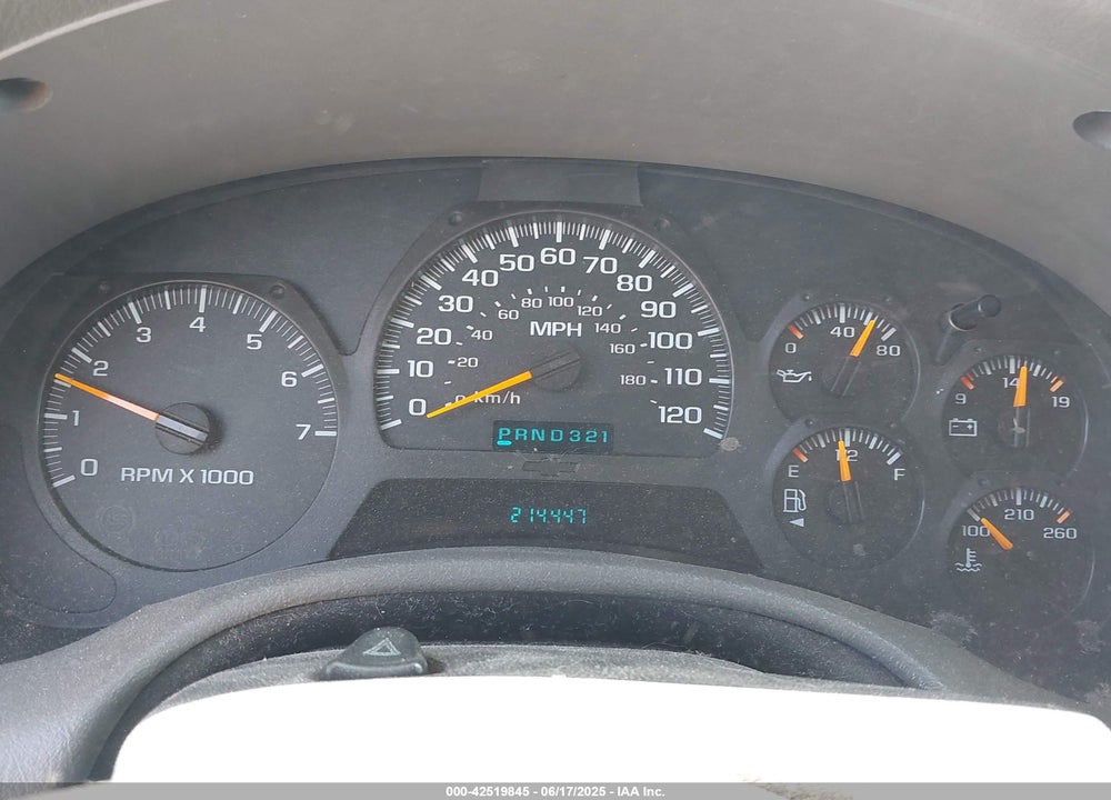 2004 CHEVROLET TRAILBLAZER LS VIN: 1GNDS13S942282915