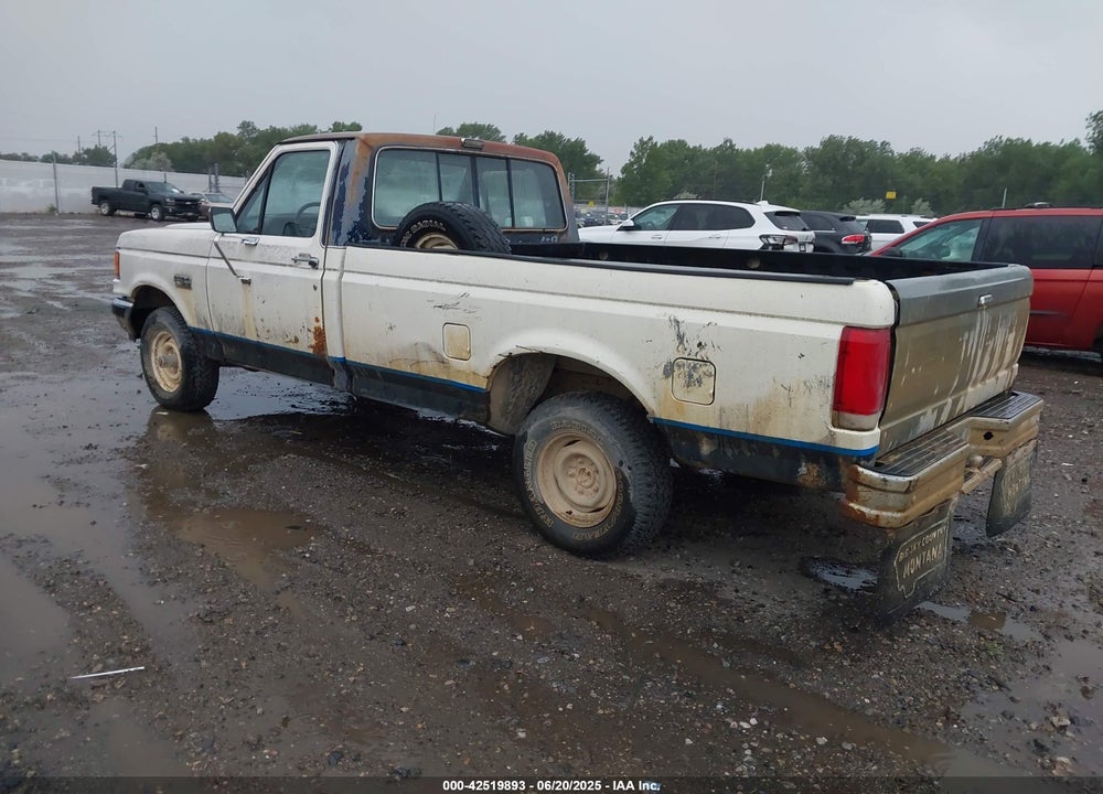 1988 FORD F150 VIN: 2FTEF14Y6JCA33783