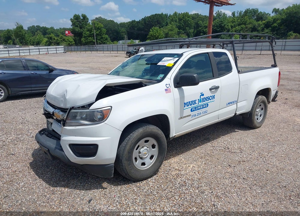 2019 CHEVROLET COLORADO VIN: 1GCHSBEA9K1295316