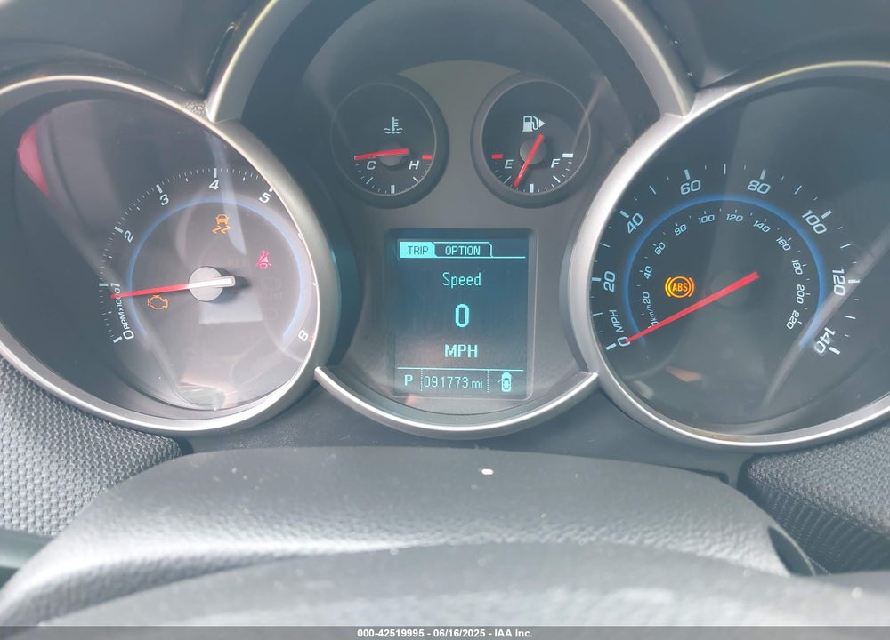 2014 CHEVROLET CRUZE VIN: 1G1PC5SB2E7365255